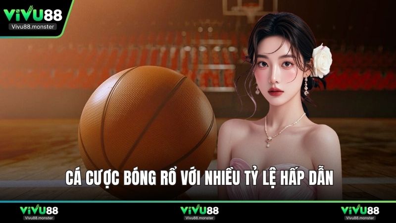 Cá cược bóng rổ với nhiều tỷ lệ hấp dẫn