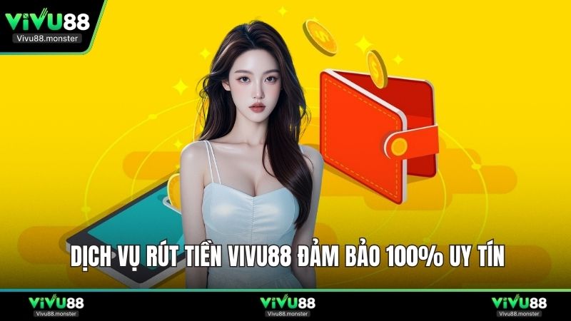 Dịch vụ rút tiền Vivu88 đảm bảo 100% uy tín