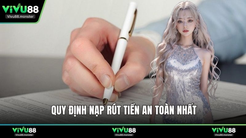 Quy định nạp rút tiền an toàn nhất